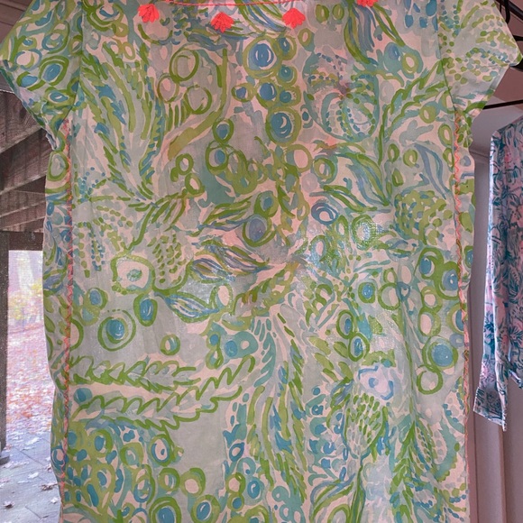 EUC - Lilly Pulitzer Sea Breeze Tunic - Size M - Picture 5 of 6